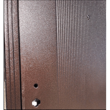 Входная дверь 5 Штамп металл/ металл (Антик Медь/ Антик Медь)