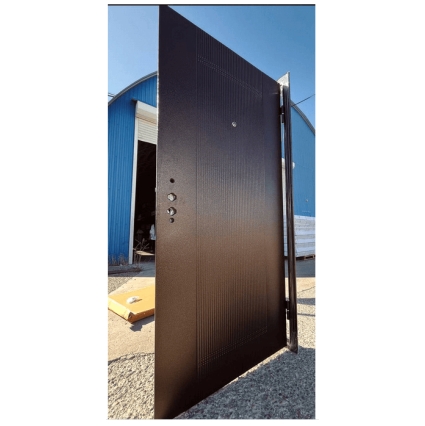 Входная дверь 5 Штамп металл/ металл (Антик Медь/ Антик Медь)