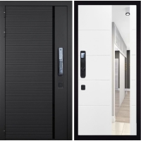 Входная дверь ГРАНИТ Пиано СМАРТ-83 Зеркало (ПВХ Белый) Входная дверь ГРАНИТ Пиано СМАРТ-83 Зеркало (ПВХ Белый)