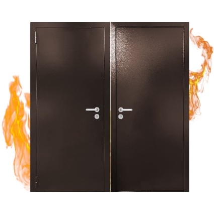 Дверь противопожарная МП-2 Наружная, EI-30 (ДП-2-С-Г-1п(л)-Рп-пл-21-9(10))
