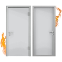 Дверь противопожарная МП-1 Внутренняя, EI-30 (ДП-2-С-Г-1п(л)-Рп-пл-21-9(10))