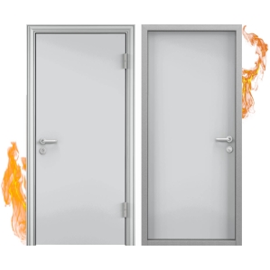 Дверь противопожарная МП-1 Внутренняя, EI-30 (ДП-2-С-Г-1п(л)-Рп-пл-21-9(10))