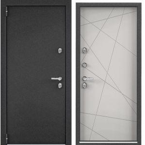 Входная дверь с терморазрывом Снегирь PRO МР-19 (Металл Темно-серый букле графит..