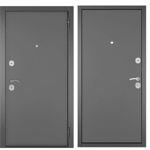 Входная дверь T HOME ECO MM (Темно-серый букле  графит)