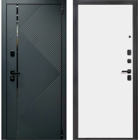 Входная дверь Прайм-R 87.50.1 (Graphite Pro/ Super White)