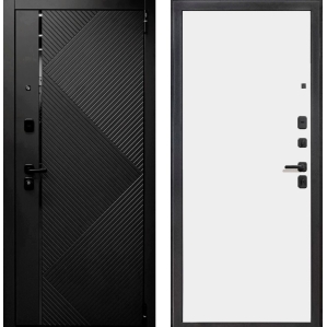 Входная дверь Прайм-R 87.50.1 (Moon Stone/ Super White)