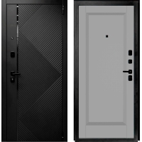 Входная дверь Прайм-R 87.П1 (Moon Stone/ Nardo Grey)