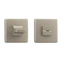 Фиксатор дверной защелки Vela Steel WC-Quadro Е15 (MSN Матовый никель)