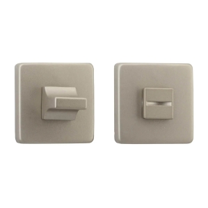 Фиксатор дверной защелки Vela Steel WC-Quadro Е15 (MSN Матовый никель)