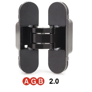 Скрытая петля AGB Eclipse 2.0 с накладками (Черная) Скрытая петля AGB Eclipse 2.0 с накладками (Черная)