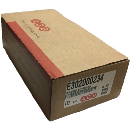 Скрытая петля AGB Eclipse 3.0 с накладками (Черная)