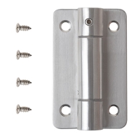 Петля врезная пружинная Avers 90*56*2-INOX/304, R6 ( Нержавеющая сталь)