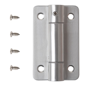 Петля врезная пружинная Avers 90*56*2-INOX/304, R6 ( Нержавеющая сталь)
