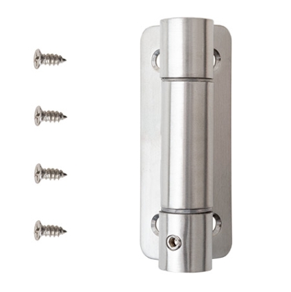 Петля врезная пружинная Avers 90*56*2-INOX/304, R6 ( Нержавеющая сталь)