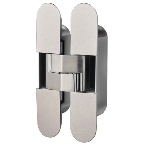 Петля скрытой установки Vela Prima 115*23-3.0-CS с накладками (Матовый хром)