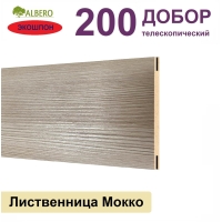 Добор телескопический Мегаполис 200х8х2070 (Лиственница Мокко)