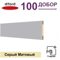 Добор телескопический Дифорд 100х8х2070 (Серый матовый)