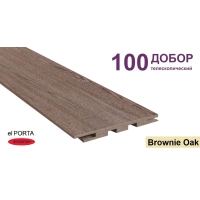 Добор телескопический Эльпорта 100х8х2070 (Brownie Oak) Экошпон