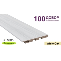 Добор телескопический Эльпорта 100х8х2070 (White Oak) Полипропилен Добор телескопический Эльпорта 100х8х2070 (White Oak) Полипропилен