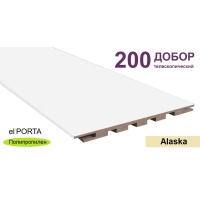 Добор телескопический Эльпорта 200х8х2070 (Alaska) Полипропилен