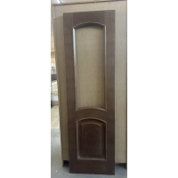 Дверное полотно Шпон ПО без стекла/ Орех 60 см