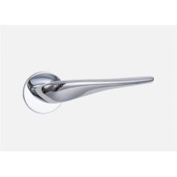 Ручка дверная Dolphin, 84223 (CP) Плит-Мар