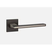 Ручка дверная Gaurd, 89243 (SBN/ BLK) Плит-Мар
