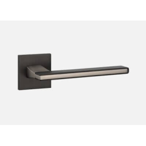 Ручка дверная Gaurd, 89243 (SBN/ BLK) Плит-Мар