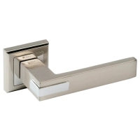 Ручка дверная Веста AL E8 (SN/PC)