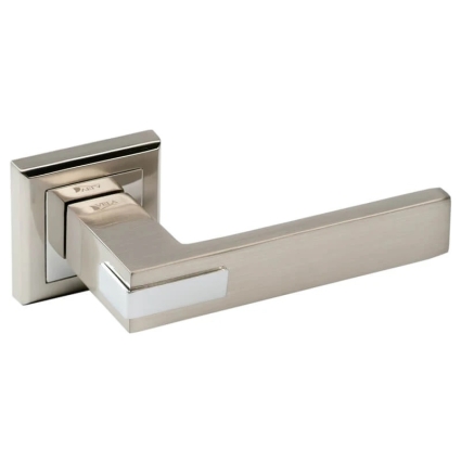 Ручка дверная Веста AL E8 (SN/PC)