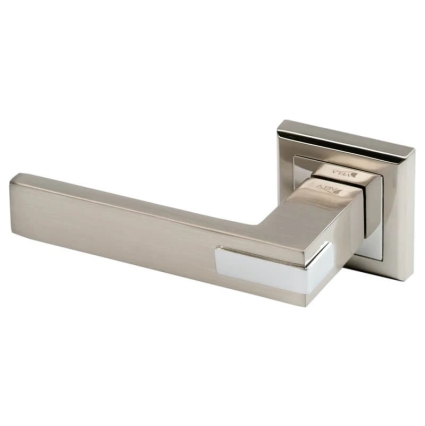 Ручка дверная Веста AL E8 (SN/PC)